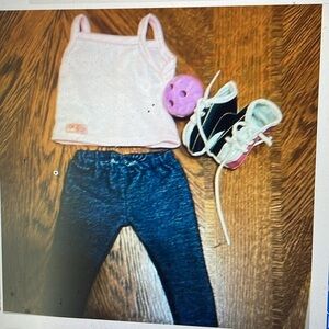 Our Generation doll bowling outfit